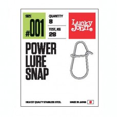 Застежки LJ Pro Series Power Lure SNAP 001 8шт.