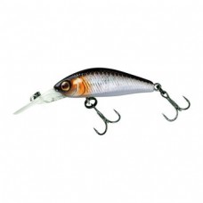 Воблер JACKALL Diving Chubby Minnow SP hl silver & black