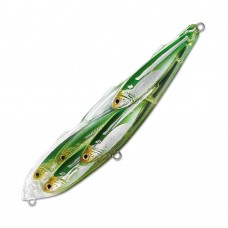 Воблер LiveTarget Glass Minnow Baitball Walking Bait 100F вес 14 гр. цвет 952 Silver/Green