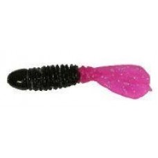 Приманка Wooly Beavertail 1.5" black/pink 131 Pradco Yum