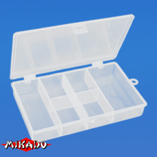 Арт.UABM-028 Коробка рыболова "Mikado" ( 18,0 х 10,9 х 3,1 см ) (UHS-028)