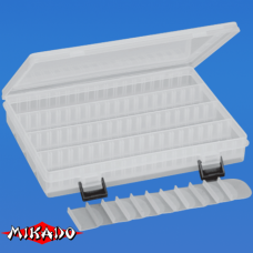 Арт.UAC-E001 Коробка рыболова "Mikado" ( 25 х 18 х 3,8 см ) (UAC-E001)