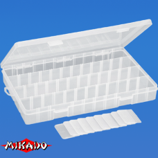 Арт.UAC-E004 Коробка рыболова "Mikado" ( 35,5 х 22 х 4,7 см ) (UAC-E004)