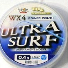 Шнур Ultra Surf WX4 Power Zeinth 300м 0.4 YGK