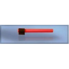 Сторожок для блеснения красный 6см силикон d-3/2 мм (упак. 5шт) Левша-НН